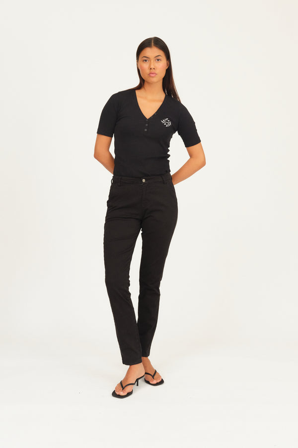 ivy copenhagen IVY-Karmey Chino Color - Black