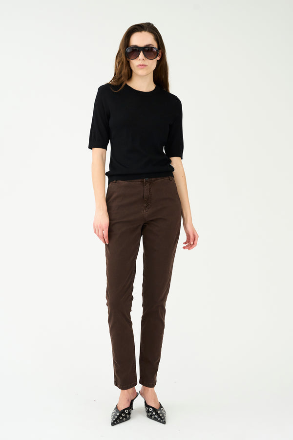 Ivy Copenhagen IVY-Karmey Chino - Expresso Brown