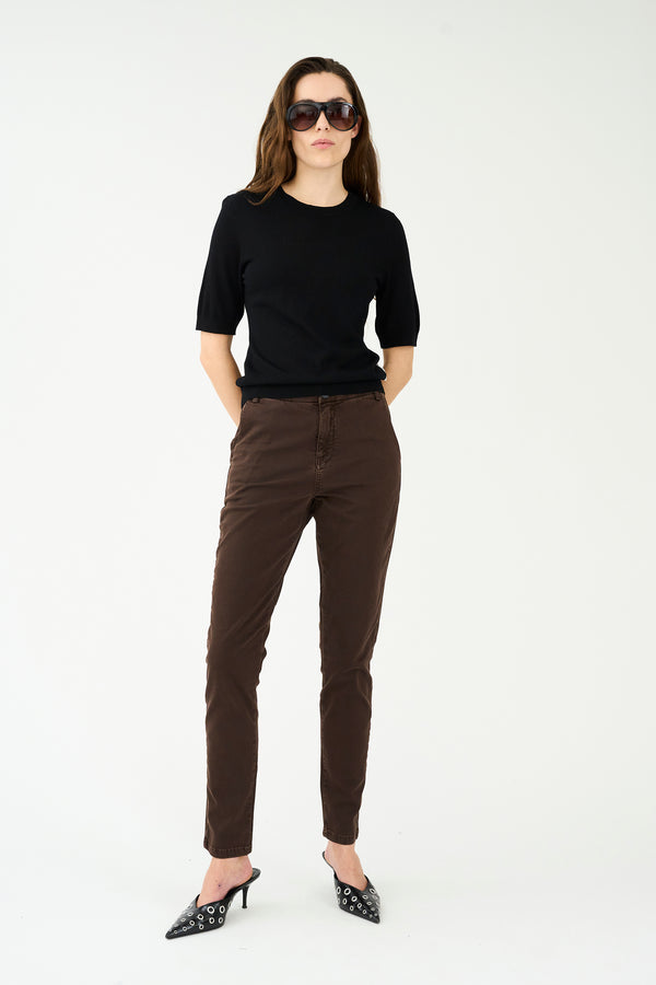 ivy copenhagen IVY-Karmey Chino - Expresso Brown