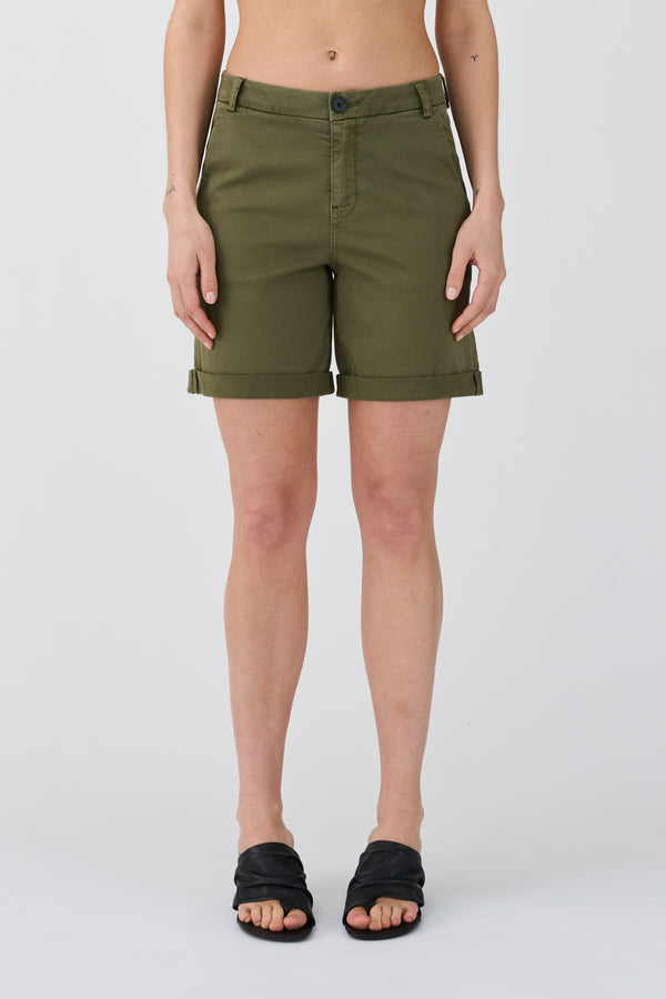 Ivy Copenhagen IVY-Karmey Chino Shorts - Army