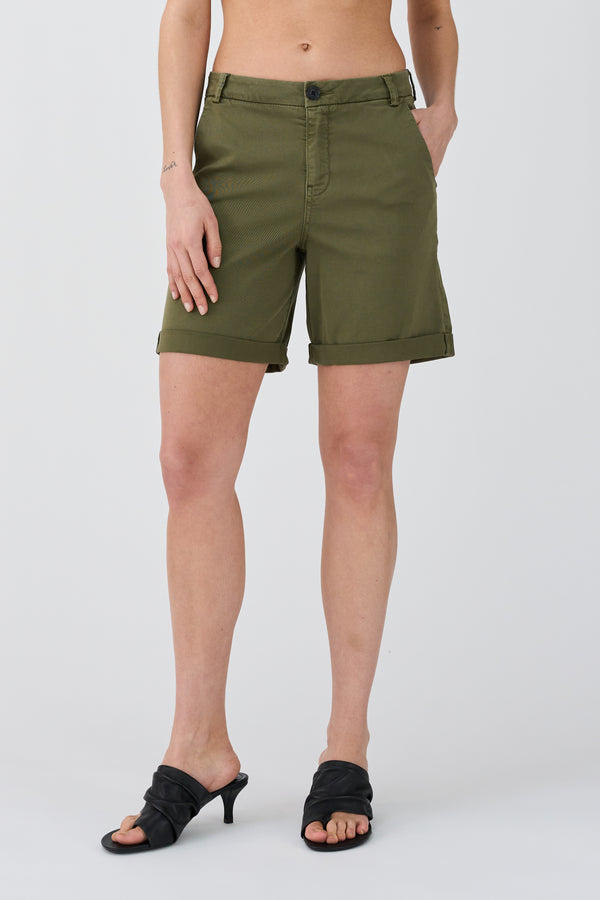 Ivy Copenhagen IVY-Karmey Chino Shorts - Army