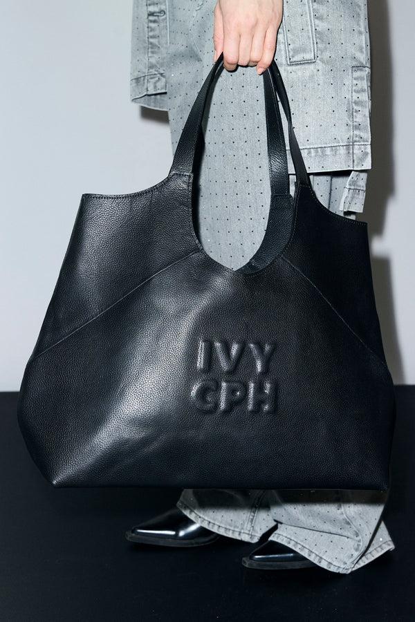 Ivy Copenhagen IVY-Kendall Leather Tote Bag - Black