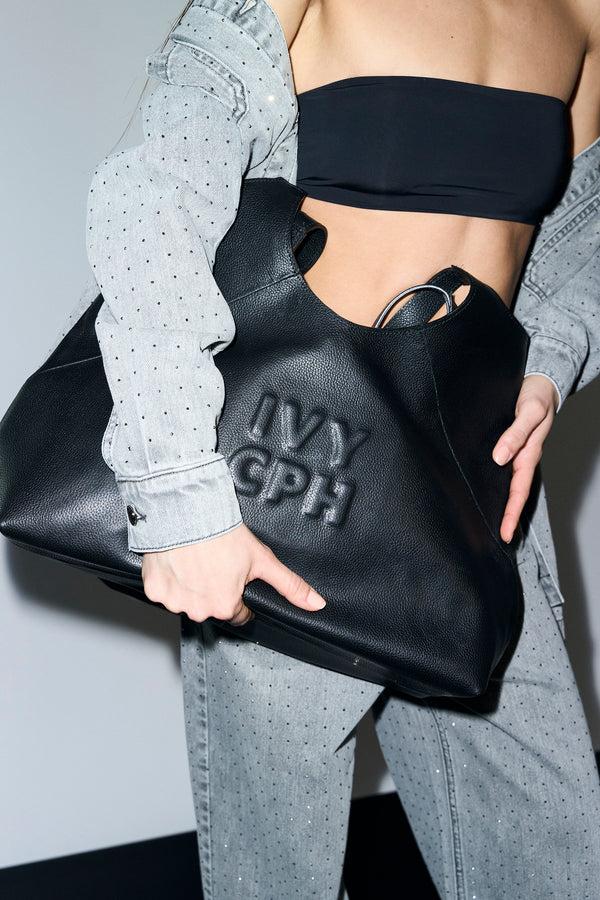 Ivy Copenhagen IVY-Kendall Leather Tote Bag - Black