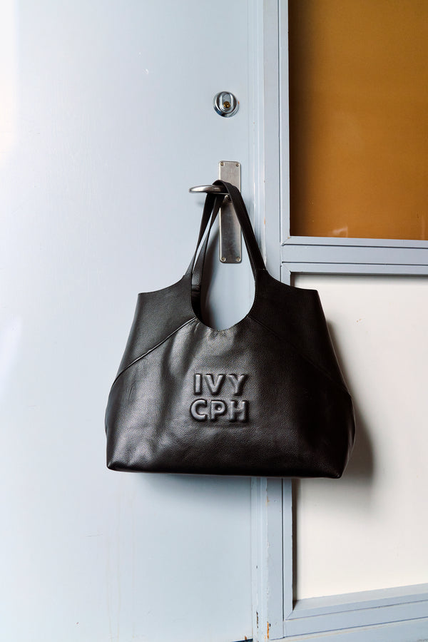 ivy copenhagen IVY-Kendall Leather Tote Bag - Black