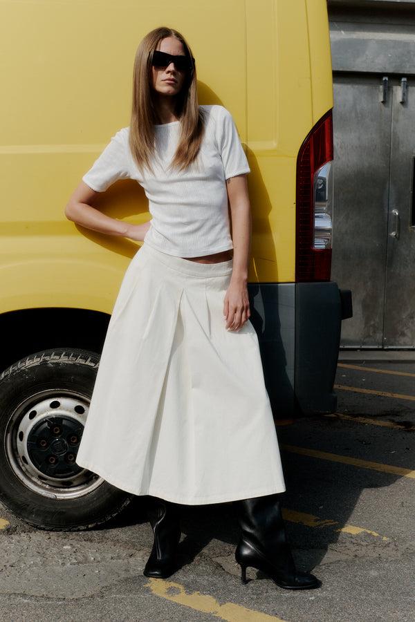 ivy copenhagen IVY-Morisette Solar Skirt - Ecru