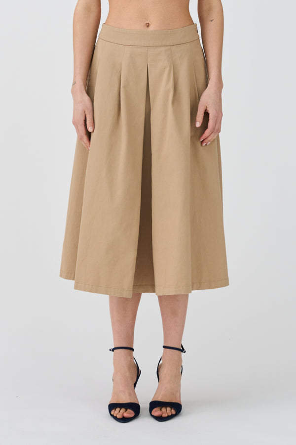 Ivy Copenhagen IVY-Morisette Solar Skirt - Khaki
