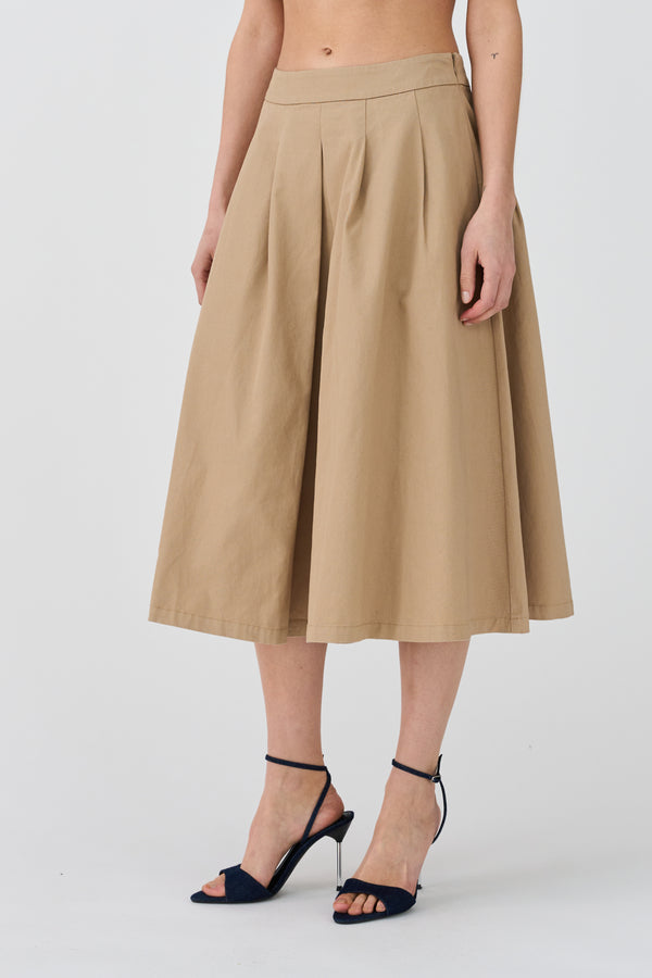 Ivy Copenhagen IVY-Morisette Solar Skirt - Khaki
