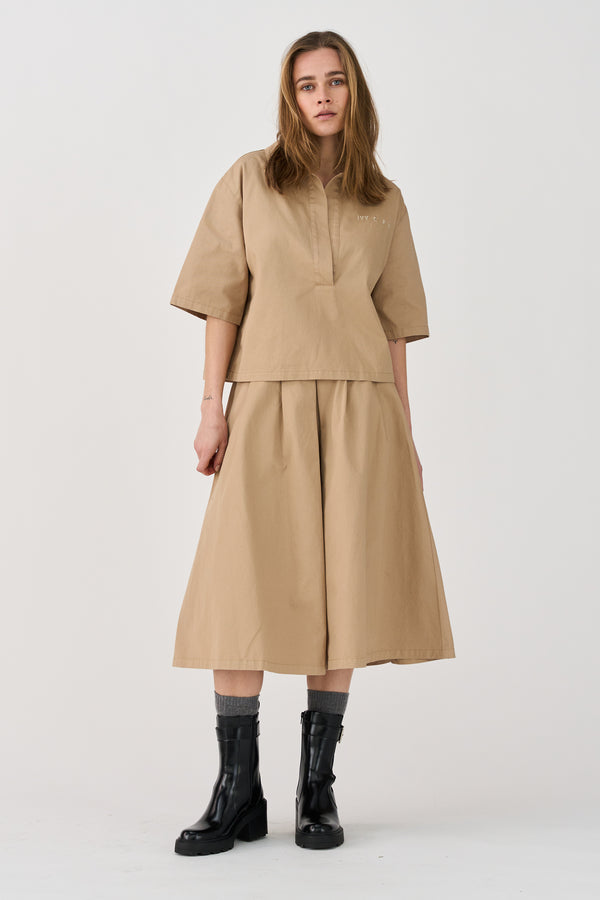 ivy copenhagen IVY-Morisette Solar Skirt - Khaki