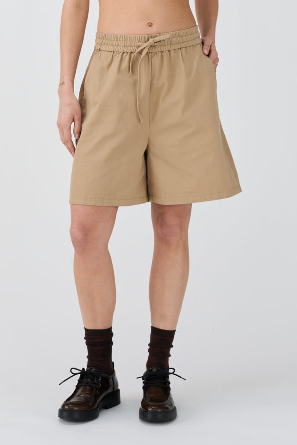 Ivy Copenhagen IVY-Morisette Tie Shorts - Khaki