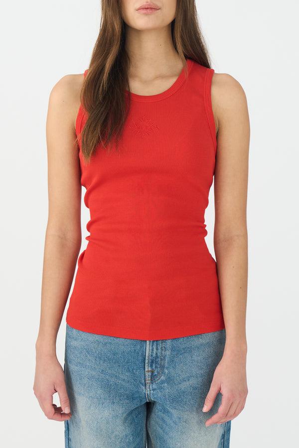 ivy copenhagen IVY-Rita Tank Top - Flame Red