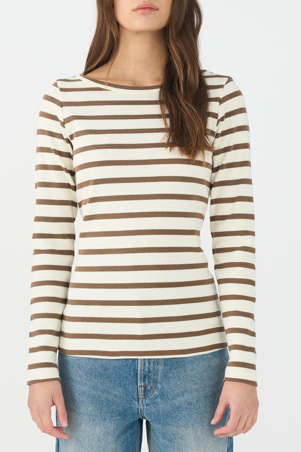 Ivy Copenhagen IVY-Stix LS Tee - Ecru