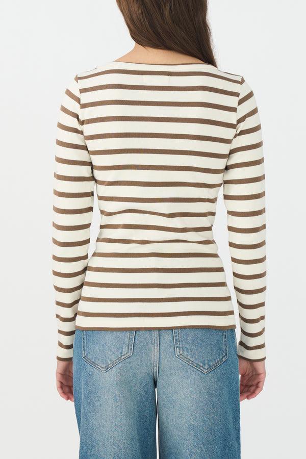 Ivy Copenhagen IVY-Stix LS Tee - Ecru