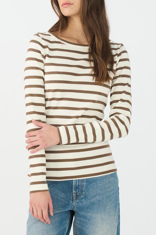 Ivy Copenhagen IVY-Stix LS Tee - Ecru