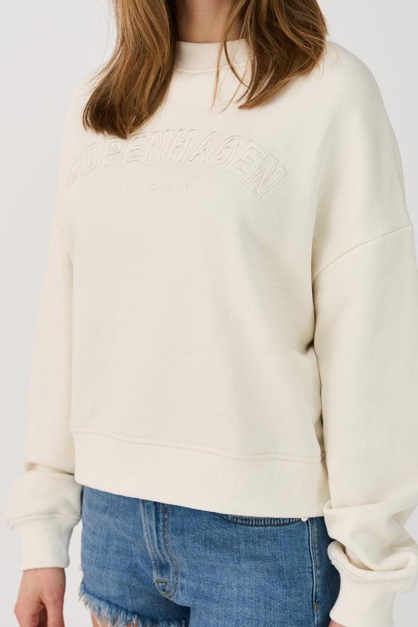 ivy copenhagen IVY-Suki Oversize Sweat - Ecru