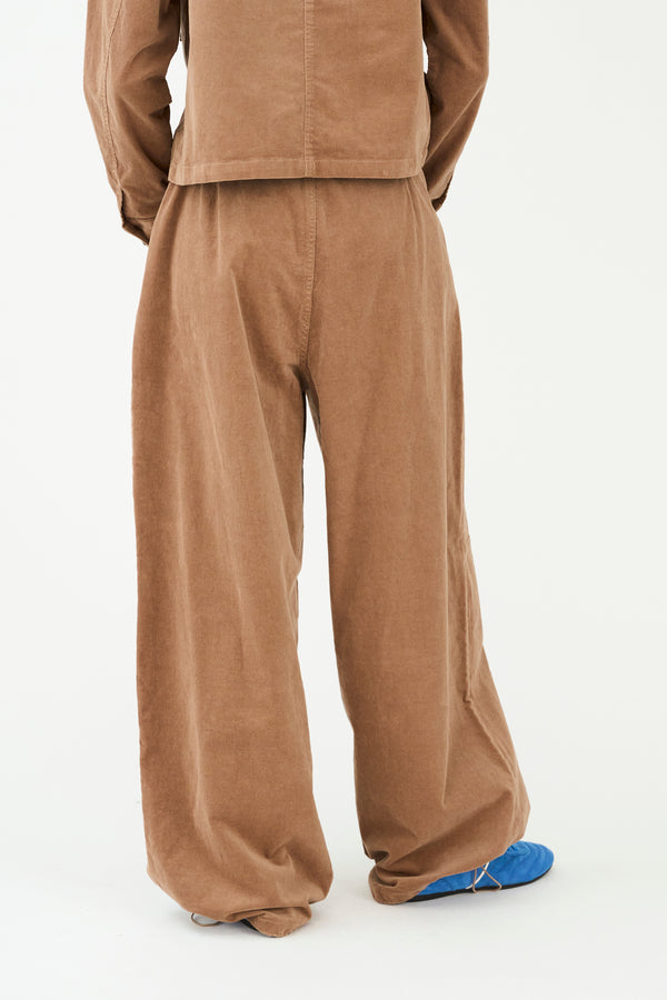 Ivy Copenhagen IVY-Corinne Corduroy Parachute Pant Dark Desert