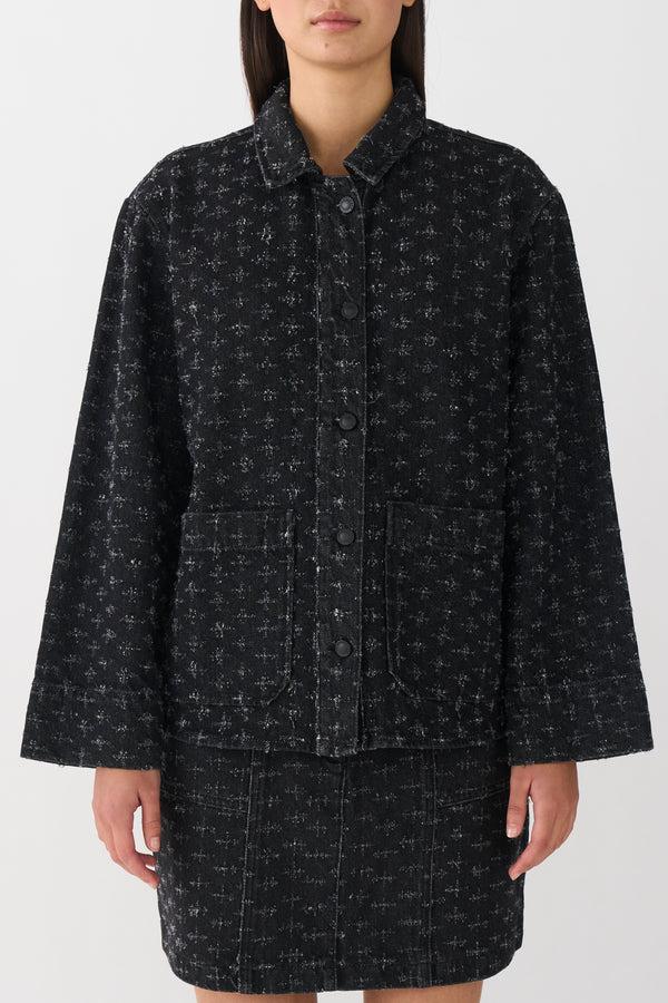 Ivy Copenhagen IVY-Cory Jacket Black Punch Denim - Black