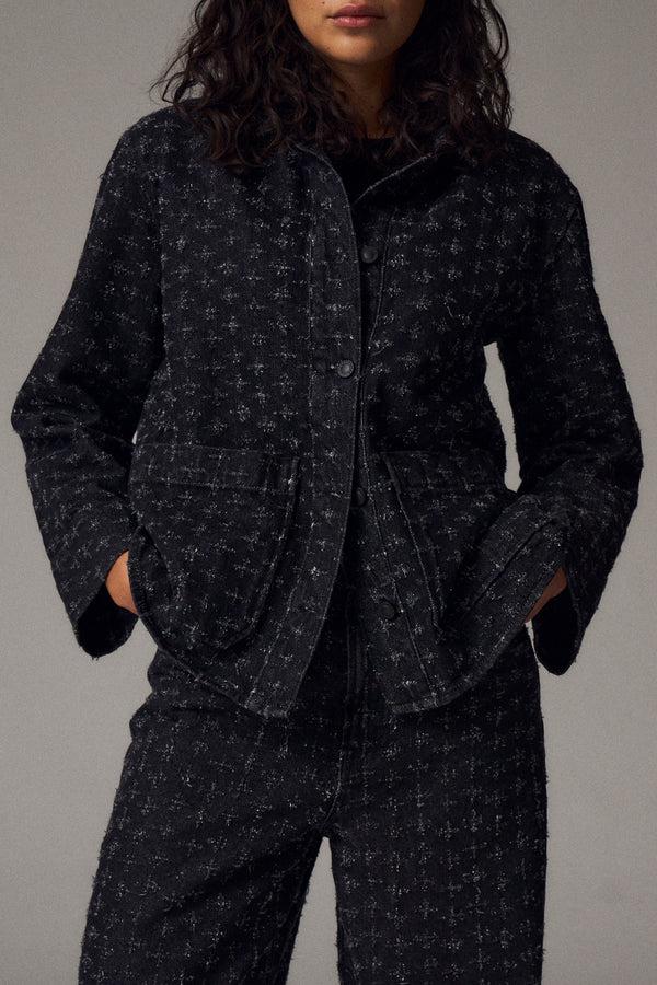 ivy copenhagen IVY-Cory Jacket Black Punch Denim - Black