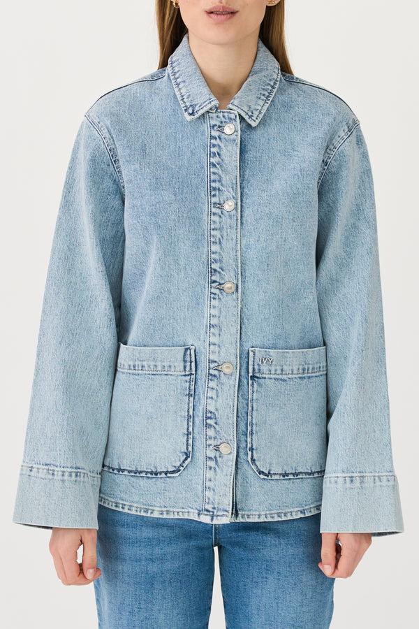 Ivy Copenhagen IVY-Cory Jacket Wash Saint Denis Denim Blue