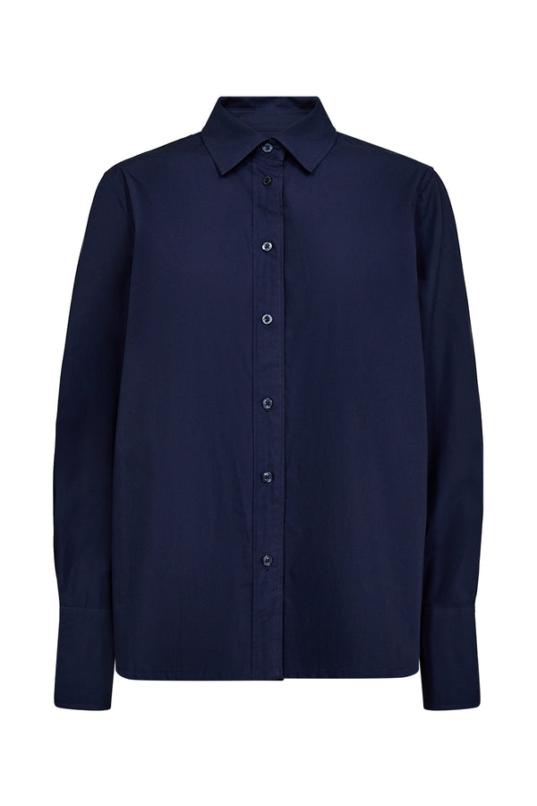 Ivy Copenhagen IVY-Filippa Essential Shirt - Deep Navy Blue