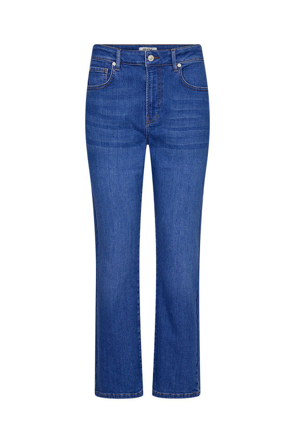 Ivy Copenhagen IVY-Frida Cropped Jeans Wash Harrow Original Denim Blue