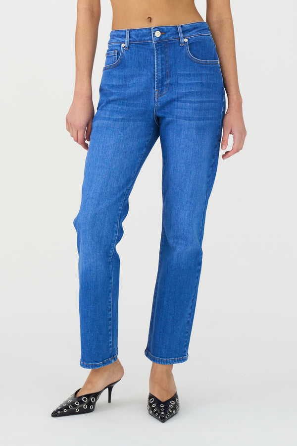 Ivy Copenhagen IVY-Frida Cropped Jeans Wash Harrow Original Denim Blue