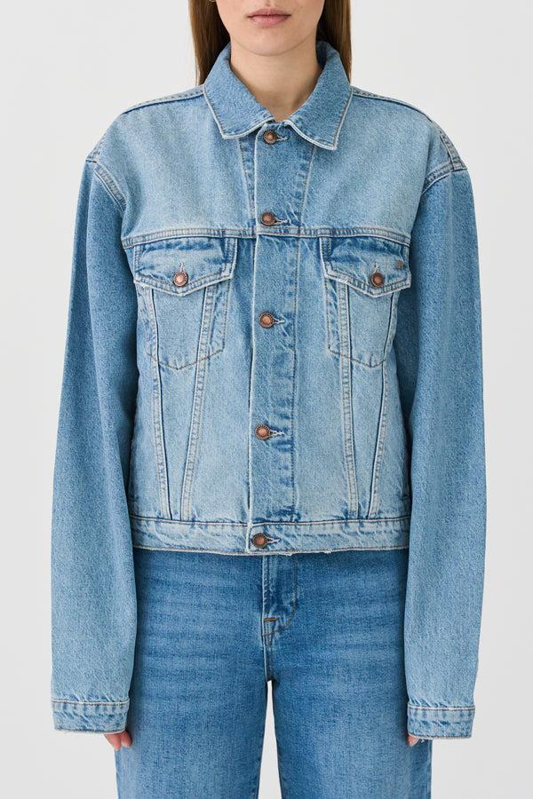 Ivy Copenhagen IVY-Janice Jacket Wash Bedford Vintage Denim Blue