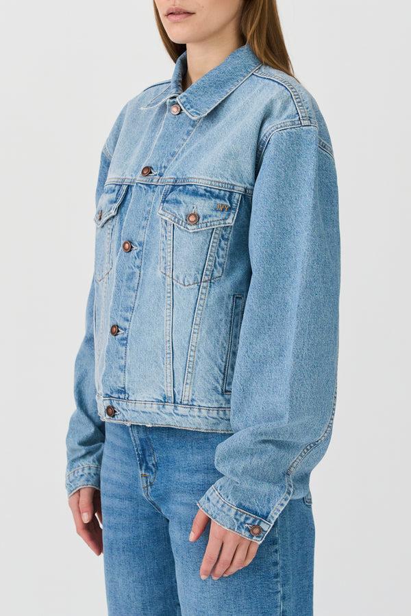 Ivy Copenhagen IVY-Janice Jacket Wash Bedford Vintage Denim Blue