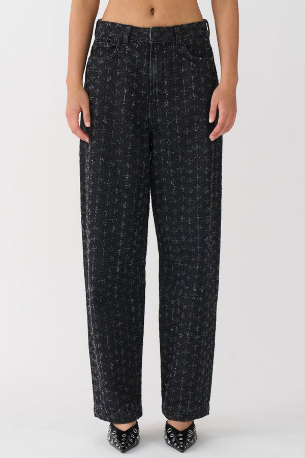 Ivy Copenhagen IVY-Janice Slung Jeans Black Punch Denim - Black