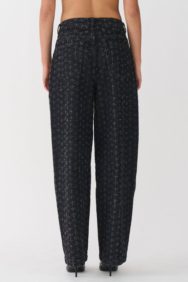 Ivy Copenhagen IVY-Janice Slung Jeans Black Punch Denim - Black