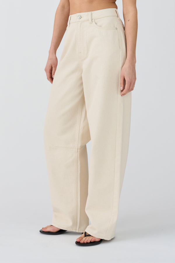 Ivy Copenhagen IVY-Janice Slung Jeans Wash Ecru Ecru