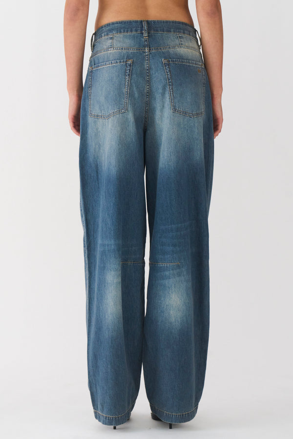 Ivy Copenhagen IVY-Janice Slung Jeans Wash Melilla Denim Blue