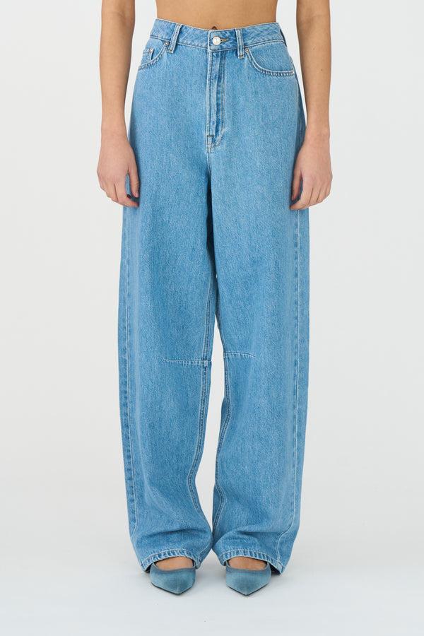 Ivy Copenhagen IVY-Janice Slung Jeans Wash Mid Blue Denim Blue
