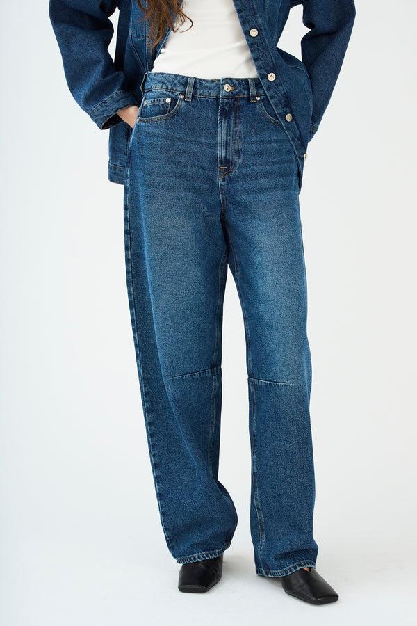 Ivy Copenhagen IVY-Janice Slung Jeans Wash Waterford Denim Blue