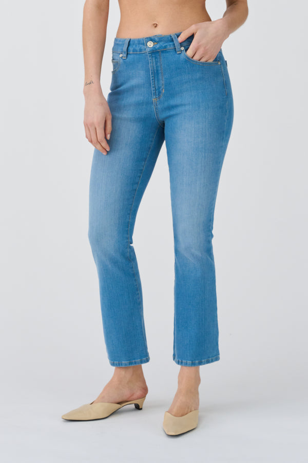 Ivy Copenhagen IVY-Johanna Earth Kick Flare Jeans Wash Bright Cayenne Denim Blue