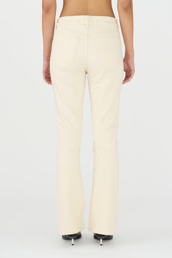 Ivy Copenhagen IVY-Johanna Kick Flare Jeans Wash Natural Ecru Ecru
