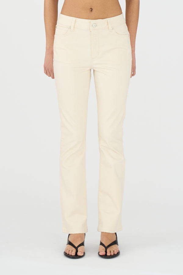 ivy copenhagen IVY-Johanna Kick Flare Jeans Wash Natural Ecru Ecru