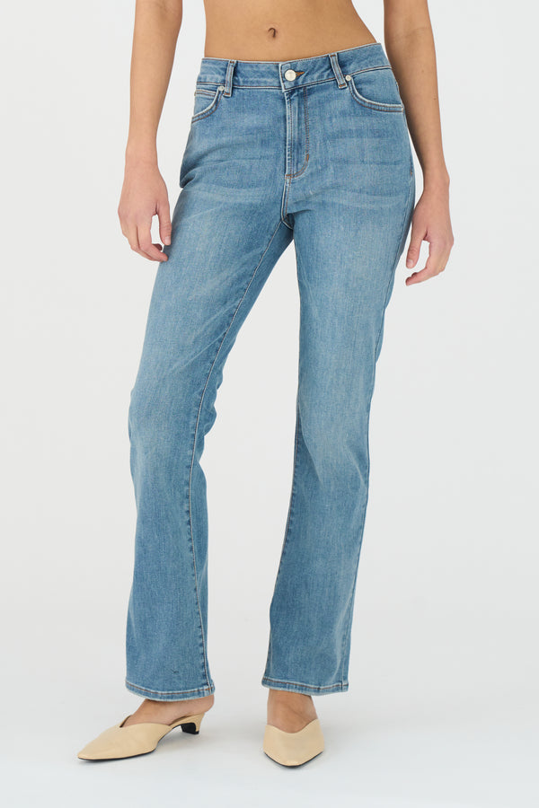 Ivy Copenhagen IVY-Johanna Kick Flare Jeans Wash Shadwell Denim Blue
