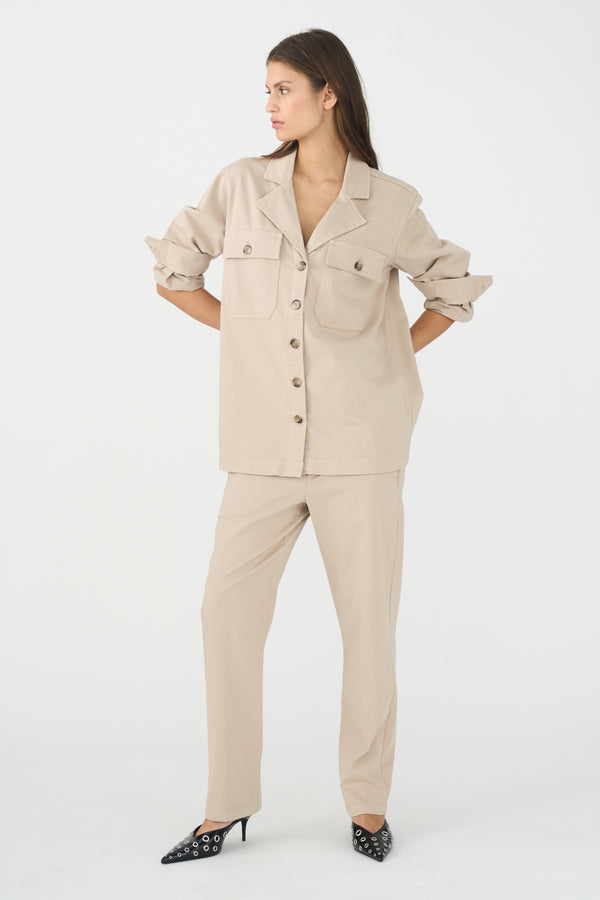 Ivy Copenhagen IVY-Karmey Weekend Jacket - Stone Beige