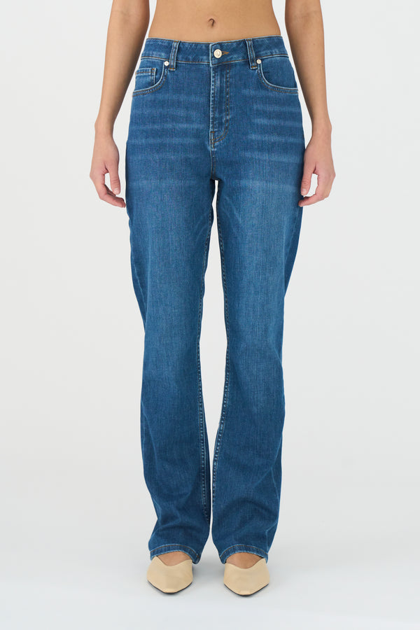 ivy copenhagen IVY-Lila Jeans Wash Middark Tenerife Denim Blue