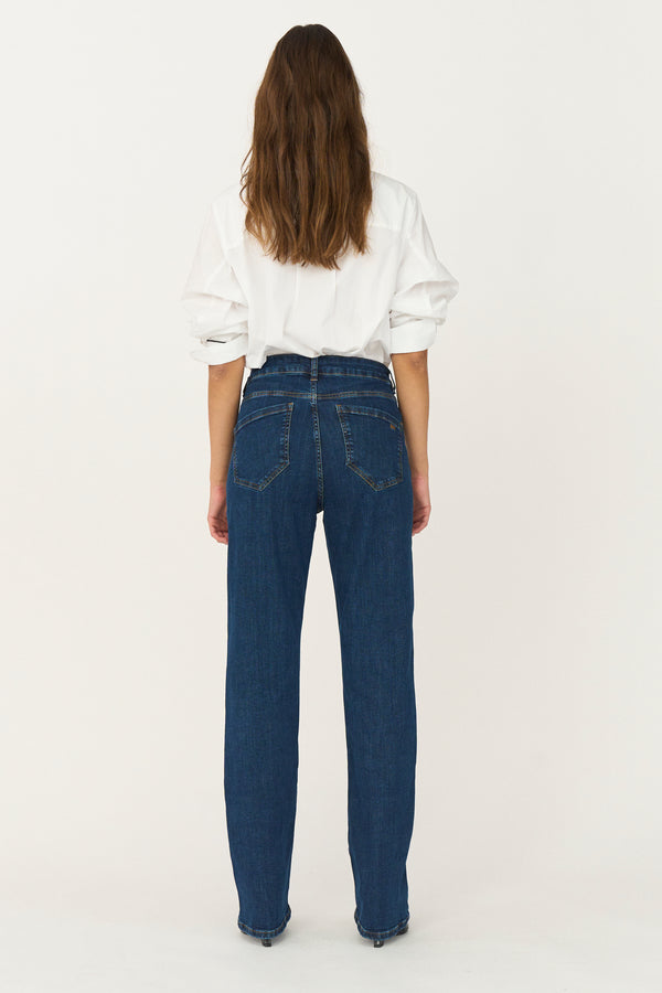 Ivy Copenhagen IVY-Lulu Jeans Wash Middark Nottingham Denim Blue