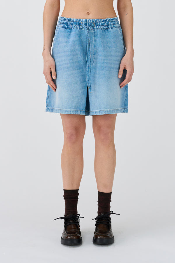 Ivy Copenhagen IVY-Opera Tie Shorts Wash Lille Denim Blue
