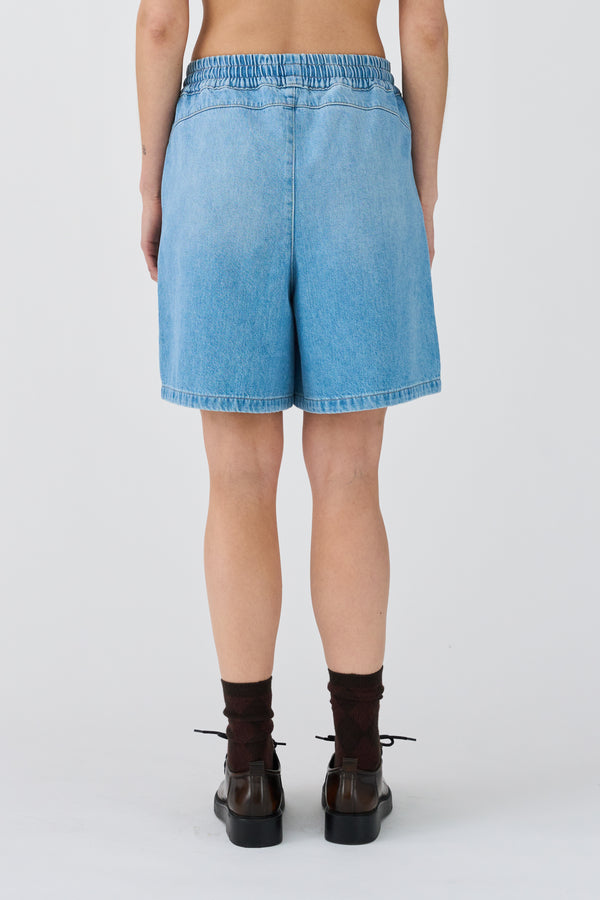 Ivy Copenhagen IVY-Opera Tie Shorts Wash Lille Denim Blue