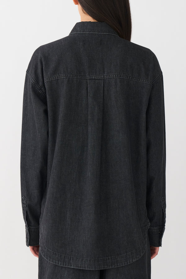 Ivy Copenhagen IVY-Queen Matti Oversize Shirt - Black