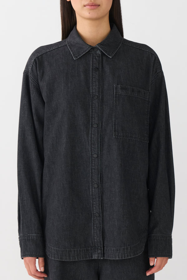 ivy copenhagen IVY-Queen Matti Oversize Shirt - Black