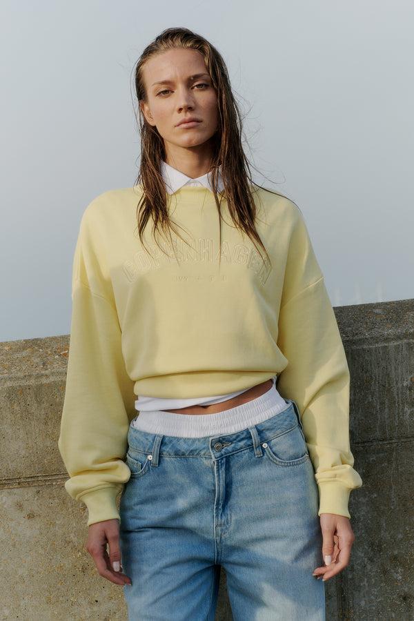 Ivy Copenhagen IVY-Suki Oversize Sweat - Mellow Yellow