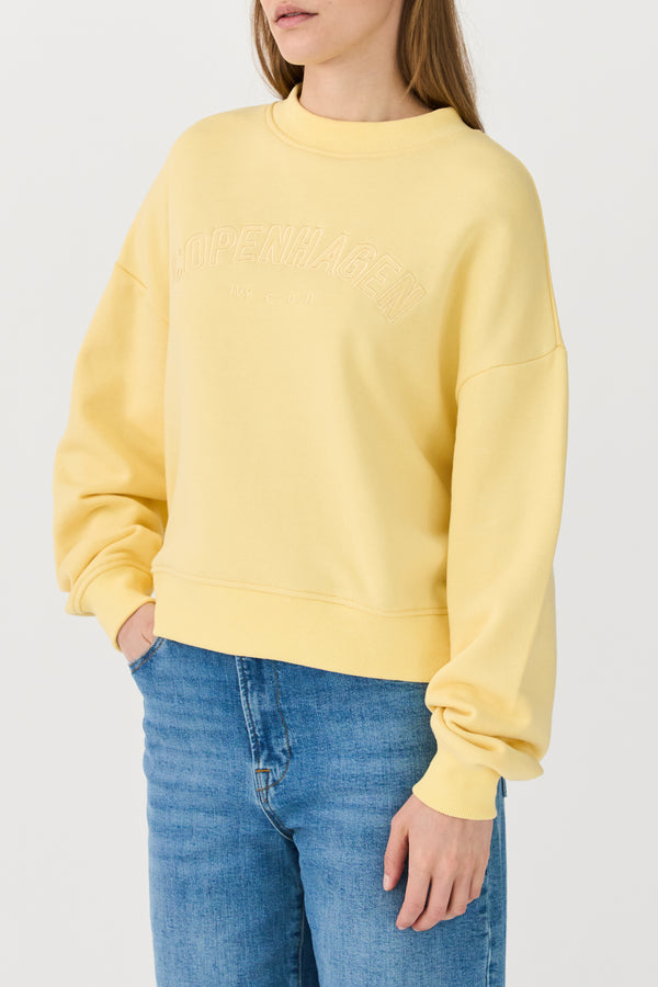 Ivy Copenhagen IVY-Suki Oversize Sweat - Mellow Yellow