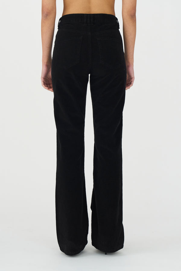 Ivy Copenhagen IVY-Tara Flare Jeans Baby Cord - Black