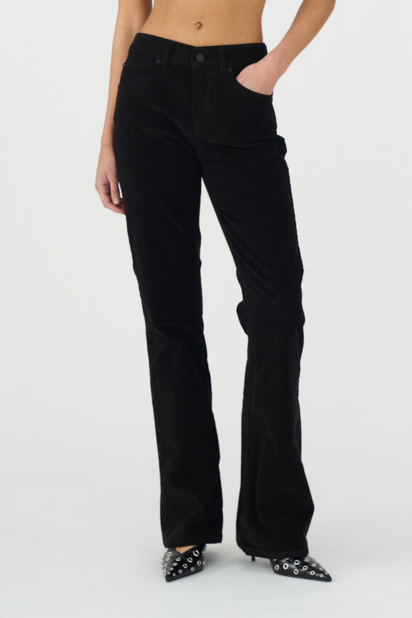 Ivy Copenhagen IVY-Tara Flare Jeans Baby Cord - Black
