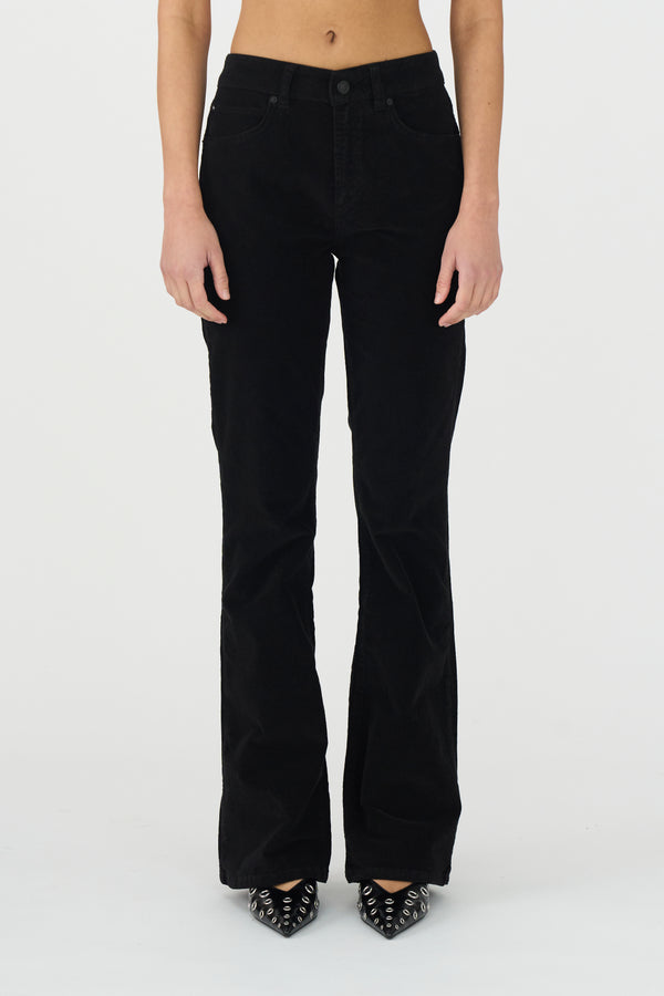 ivy copenhagen IVY-Tara Flare Jeans Baby Cord - Black