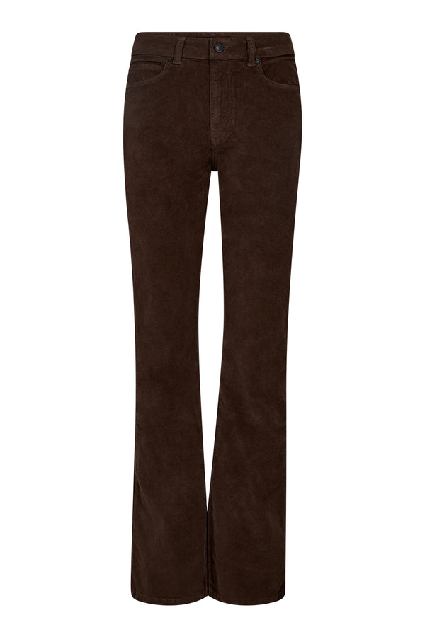 Ivy Copenhagen IVY-Tara Flare Jeans Baby Cord - Expresso Brown